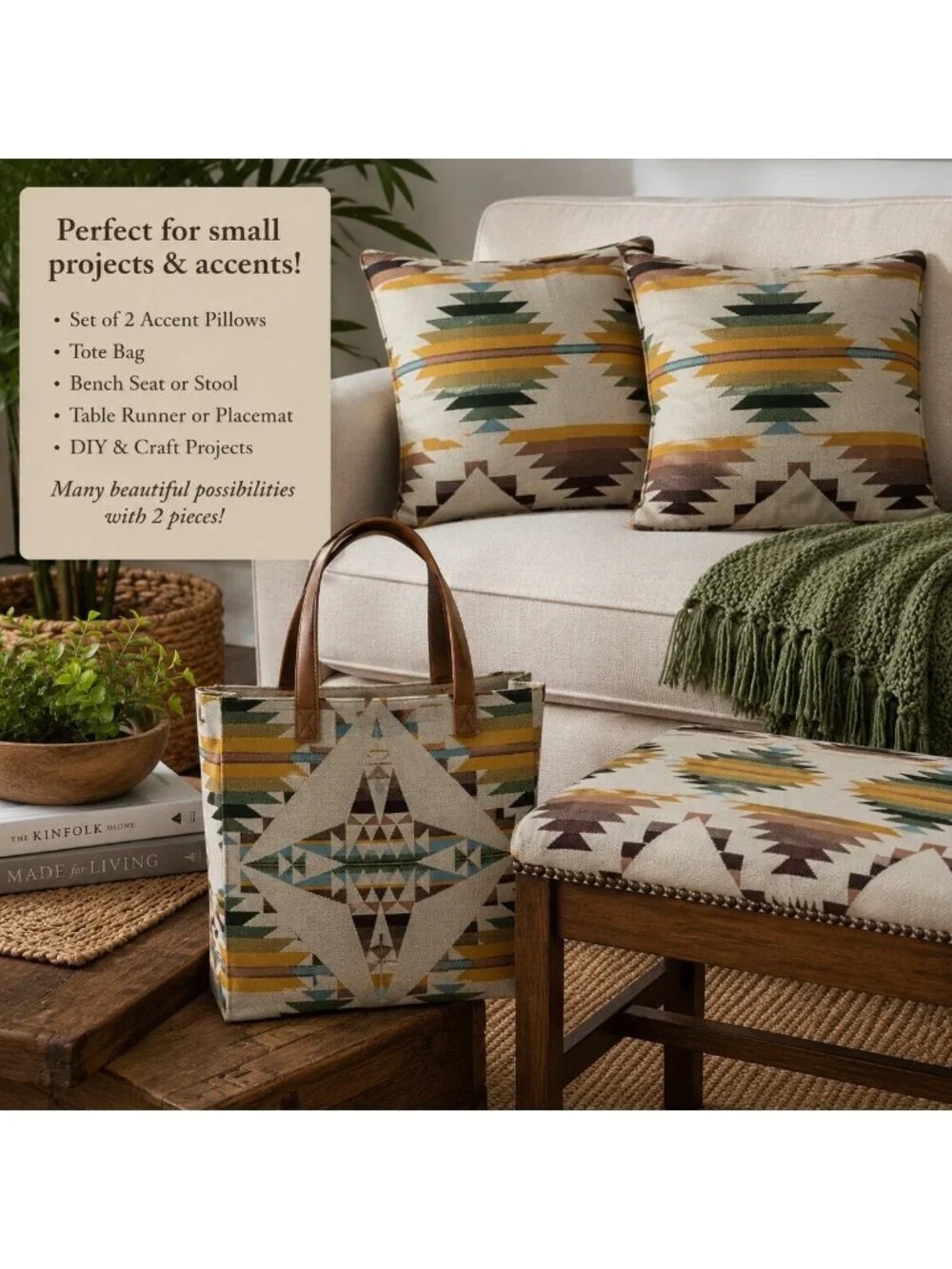 Pindler x Pendleton Sunbrella Upholstery Fabric Sample Lot
